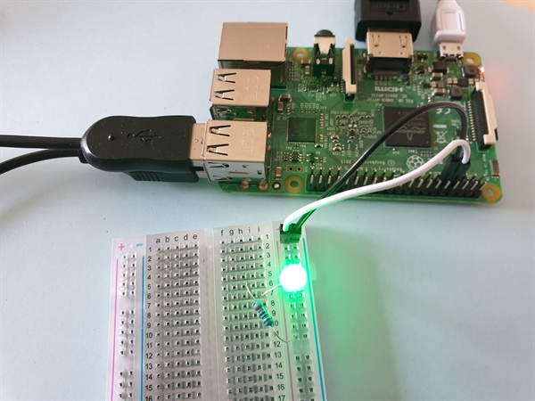 Raspberry Pi 3 + GPIO pins (File System)