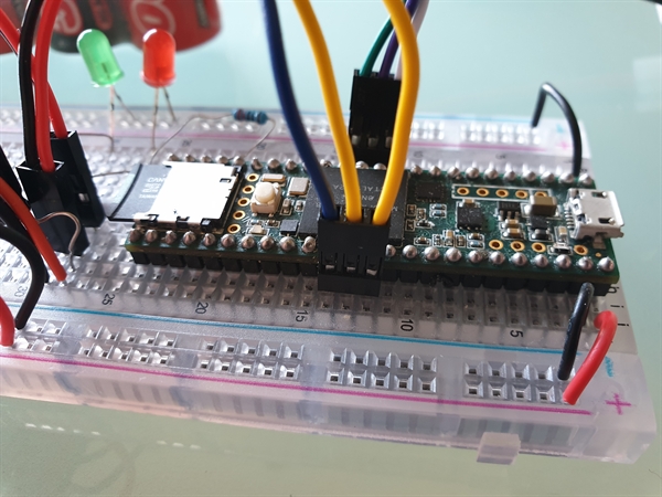 Teensy 3.6 + LoRa 868MHz