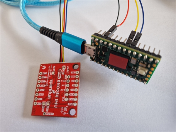 Teensy 4.0 + BNO086 Module