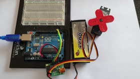 Video on Arduino Uno + Maestro6 servo controller (CRC)
